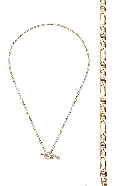 XOLO(ショロ) Figaro Gucci Necklace GOLD -2mm- フィガログッチネックレス ゴールド XON055G