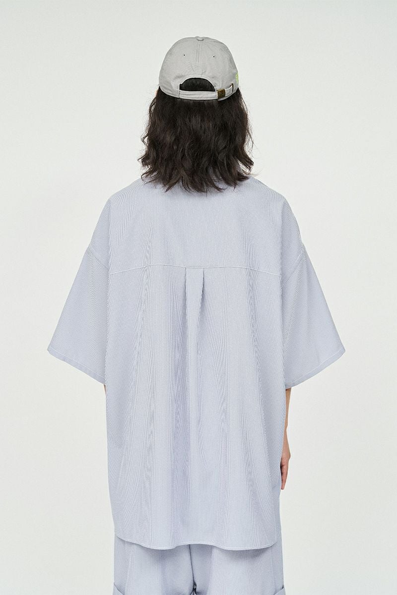 FreshService(フレッシュサービス) SEERSUCKER B.D. SHIRT シアサッカーボタンダウンシャツ FSC252-50043