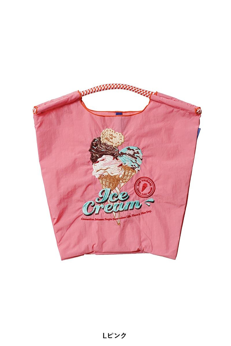 Ball & Chain(ボールアンドチェーン) NEW icecream II (M) ニューアイスクリーム2(M) ショッピングバック トートバッグ 301063