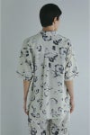 MANOF(マノフ) BLURRED FLOWER SHIRTS フラワーシャツ 89122-4012