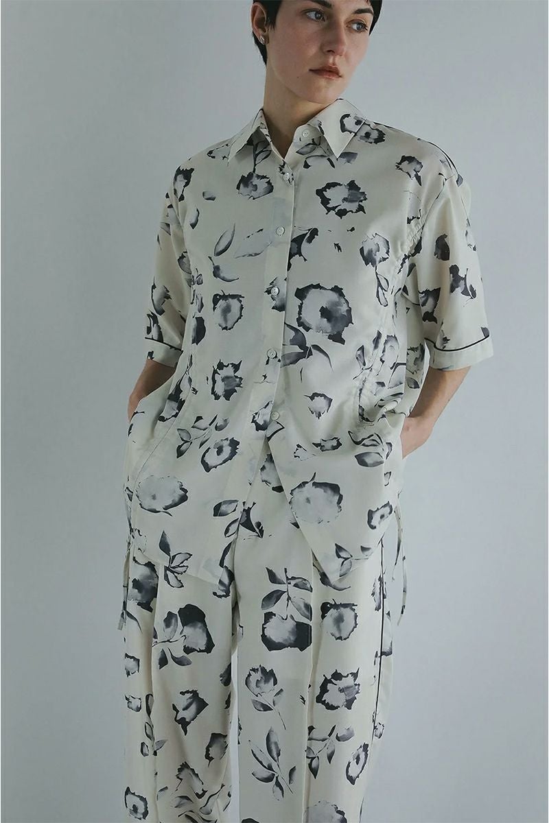 MANOF(マノフ) BLURRED FLOWER SHIRTS フラワーシャツ 89122-4012