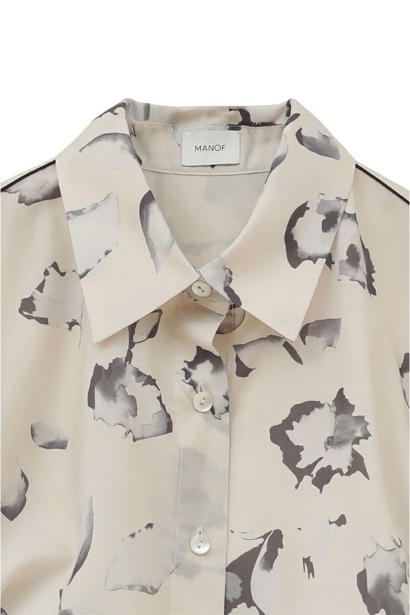 MANOF(マノフ) BLURRED FLOWER SHIRTS フラワーシャツ 89122-4012