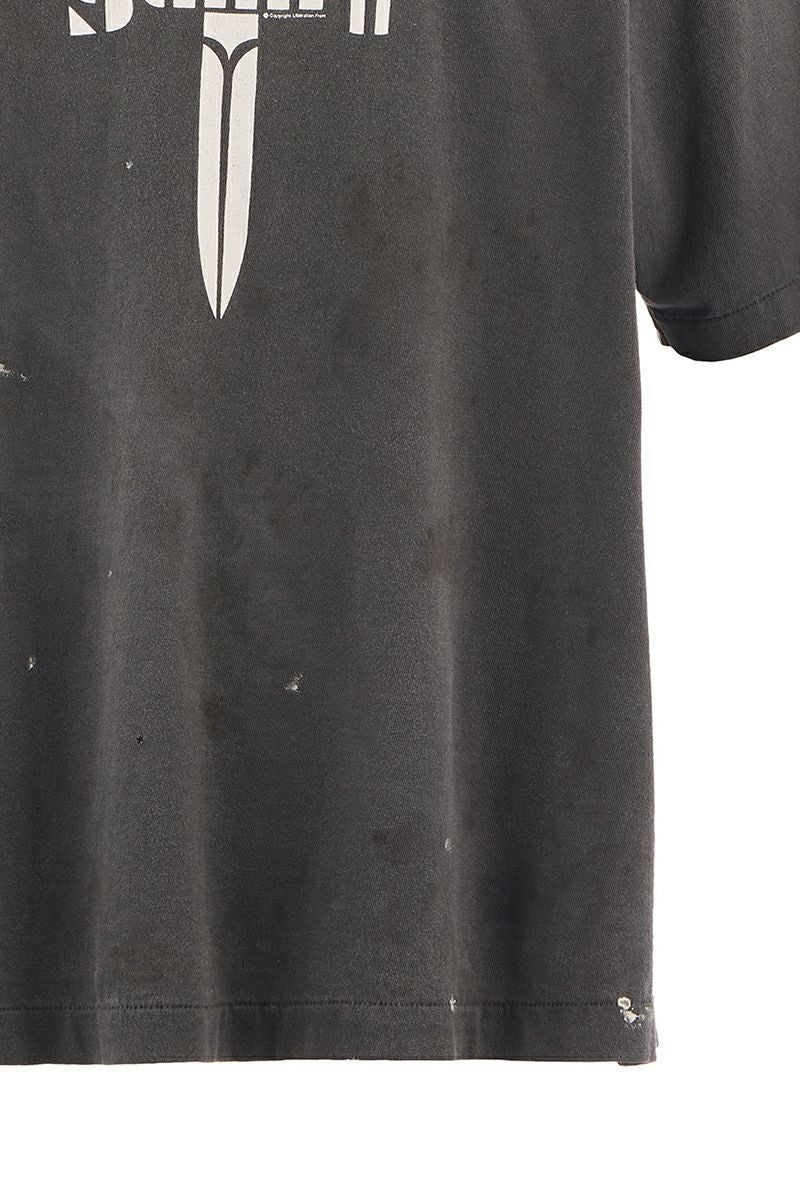 SAINT Mxxxxxx(セントマイケル) SM-HR1-0000-001 / SS TEE / FIST / BLACK 半袖Tシャツ