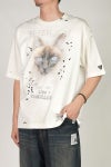 Maison MIHARA YASUHIRO(メゾン ミハラヤスヒロ)EMBELLISHED DISTRESSED TEE エンベルイッシュドディストレストTシャツ J15TS752
