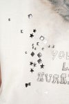 Maison MIHARA YASUHIRO(メゾン ミハラヤスヒロ)EMBELLISHED DISTRESSED TEE エンベルイッシュドディストレストTシャツ J15TS752
