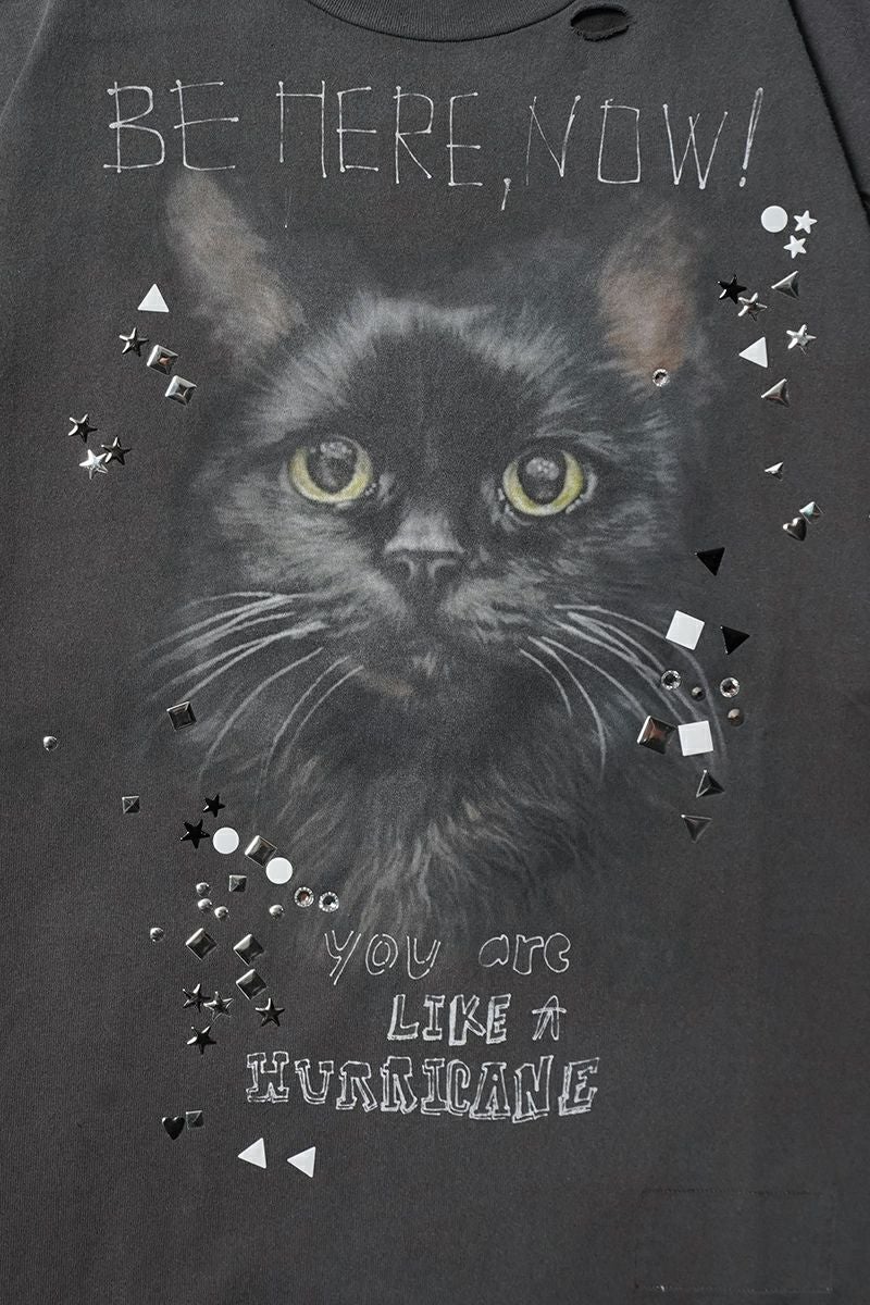 Maison MIHARA YASUHIRO(メゾン ミハラヤスヒロ)EMBELLISHED DISTRESSED TEE エンベルイッシュドディストレストTシャツ J15TS752