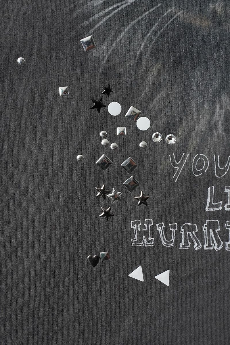 Maison MIHARA YASUHIRO(メゾン ミハラヤスヒロ)EMBELLISHED DISTRESSED TEE エンベルイッシュドディストレストTシャツ J15TS752