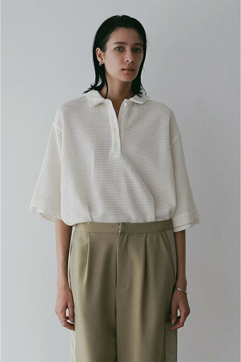 MANOF(マノフ) MESH POLO SHIRTS メッシュポロシャツ 89105-1242