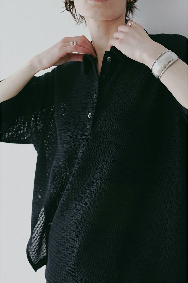 MANOF(マノフ) MESH POLO SHIRTS メッシュポロシャツ 89105-1242