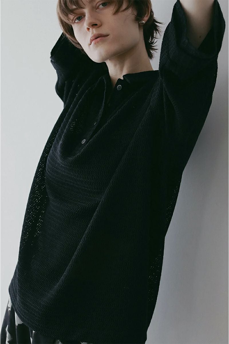 MANOF(マノフ) MESH POLO SHIRTS メッシュポロシャツ 89105-1242