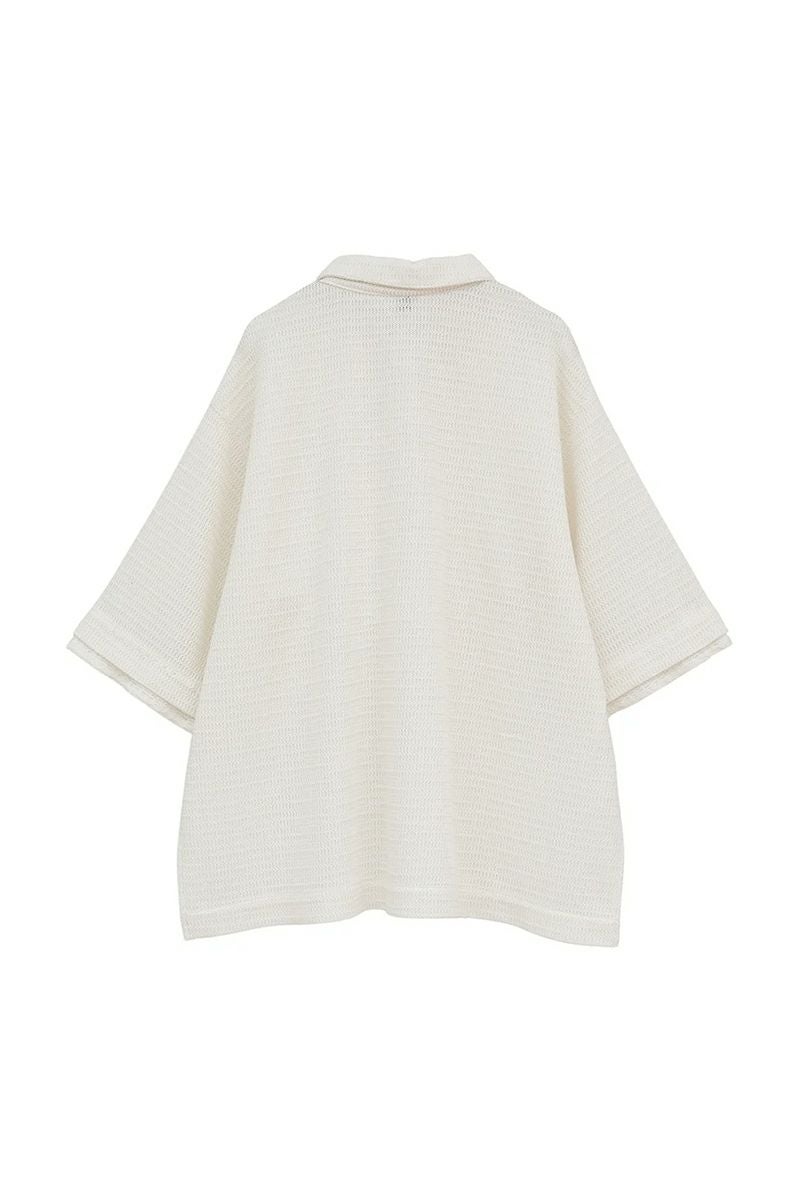 MANOF(マノフ) MESH POLO SHIRTS メッシュポロシャツ 89105-1242