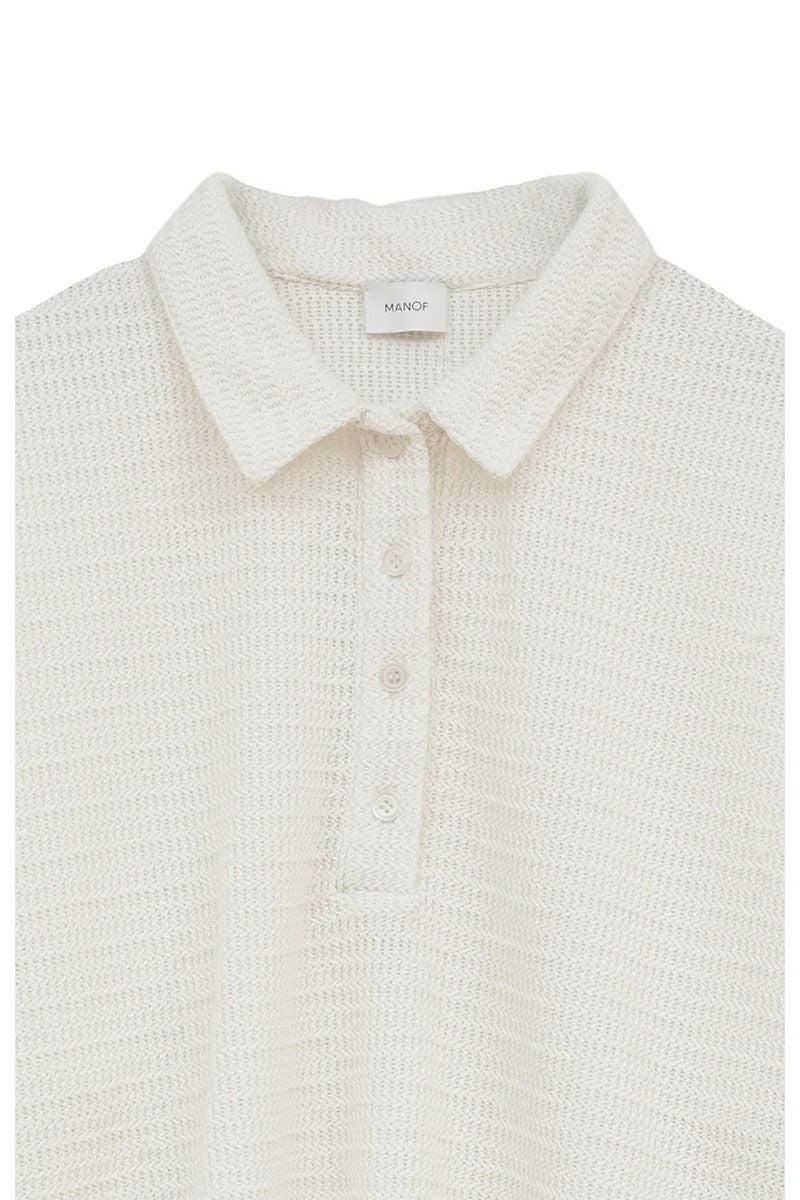 MANOF(マノフ) MESH POLO SHIRTS メッシュポロシャツ 89105-1242