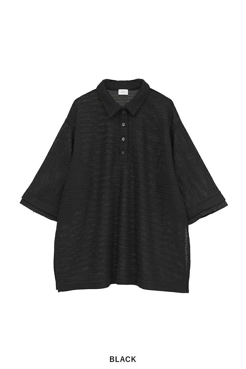 MANOF(マノフ) MESH POLO SHIRTS メッシュポロシャツ 89105-1242