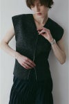 MANOF(マノフ) ZIP UP KNIT TOPS ジップアップニットトップス 89106-2182