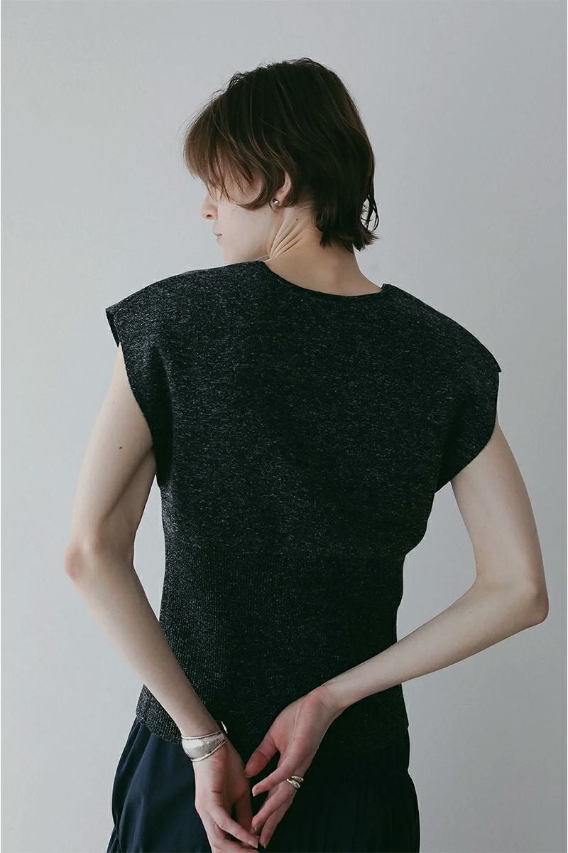 MANOF(マノフ) ZIP UP KNIT TOPS ジップアップニットトップス 89106-2182