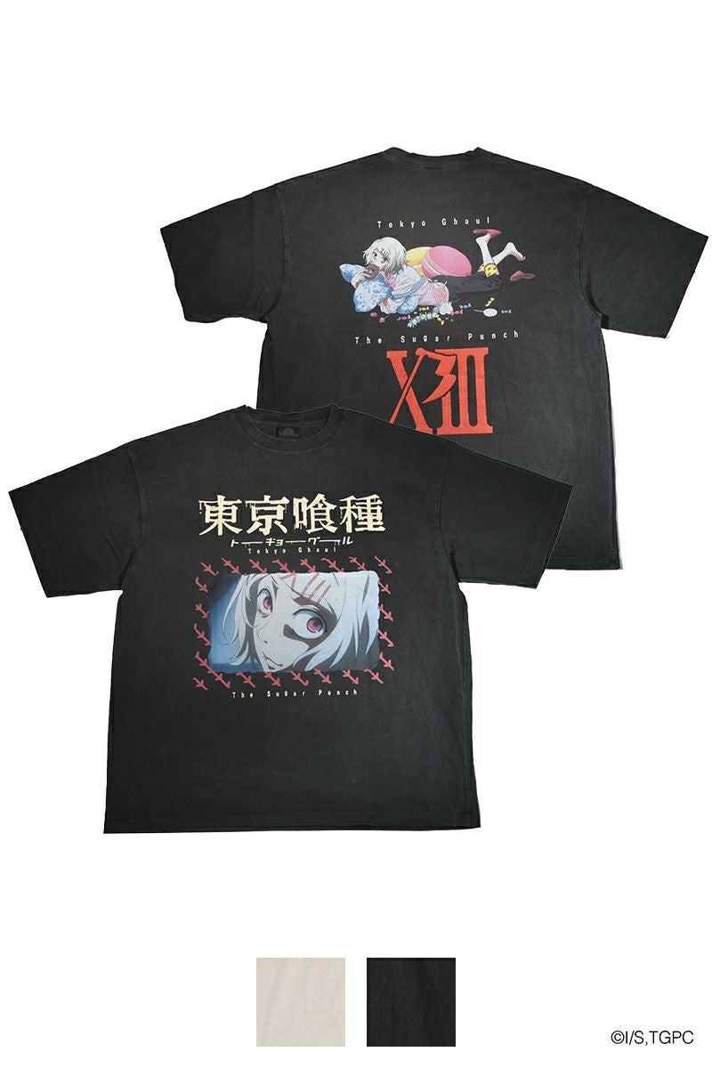 THE SUGAR PUNCH(シュガーパンチ) SS T-Shirt(JUZO) 半袖Tシャツ 東京喰種トーキョーグール 鈴屋什造 じゅうぞう TTGM25SM009