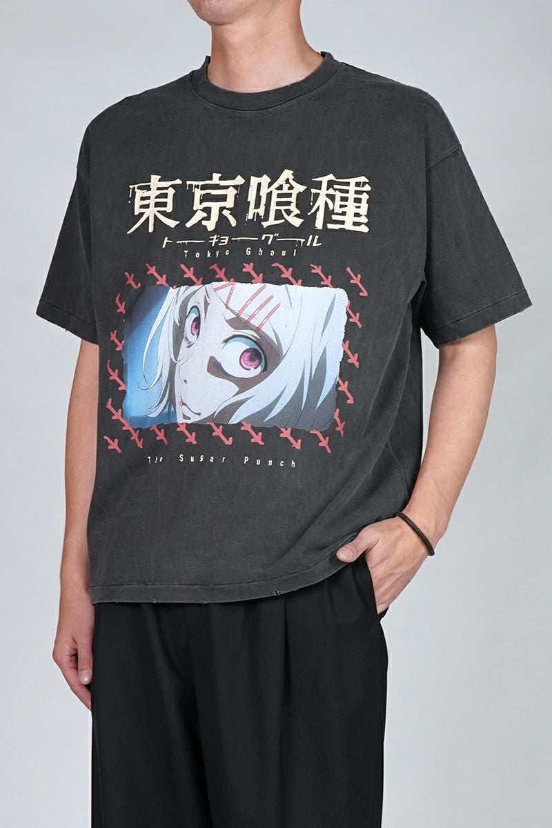 THE SUGAR PUNCH(シュガーパンチ) SS T-Shirt(JUZO) 半袖Tシャツ 東京喰種トーキョーグール 鈴屋什造 じゅうぞう TTGM25SM009