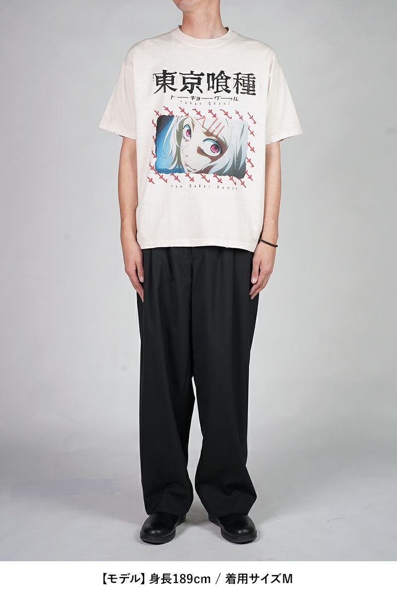 THE SUGAR PUNCH(シュガーパンチ) SS T-Shirt(JUZO) 半袖Tシャツ 東京喰種トーキョーグール 鈴屋什造 じゅうぞう TTGM25SM009