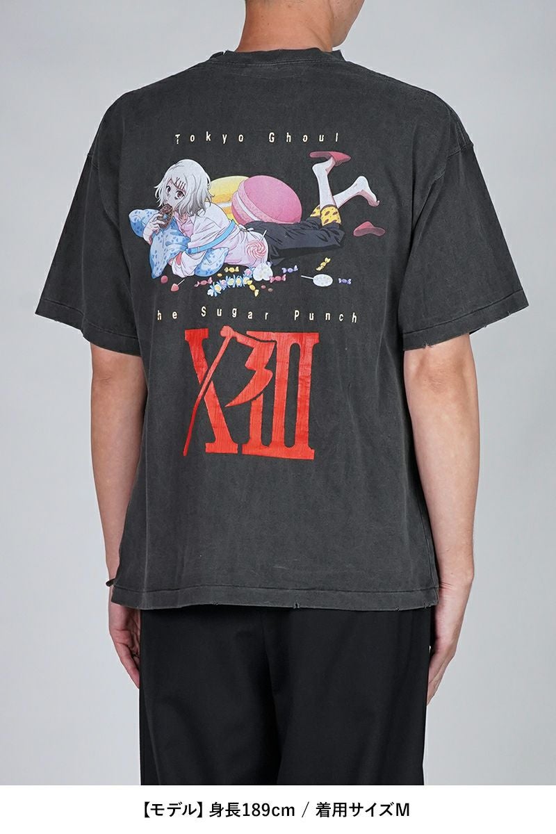 THE SUGAR PUNCH(シュガーパンチ) SS T-Shirt(JUZO) 半袖Tシャツ 東京喰種トーキョーグール 鈴屋什造 じゅうぞう TTGM25SM009