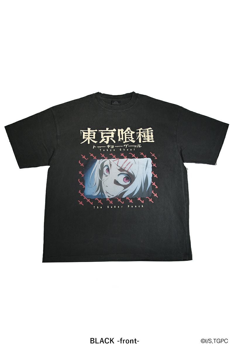 THE SUGAR PUNCH(シュガーパンチ) SS T-Shirt(JUZO) 半袖Tシャツ 東京喰種トーキョーグール 鈴屋什造 じゅうぞう TTGM25SM009