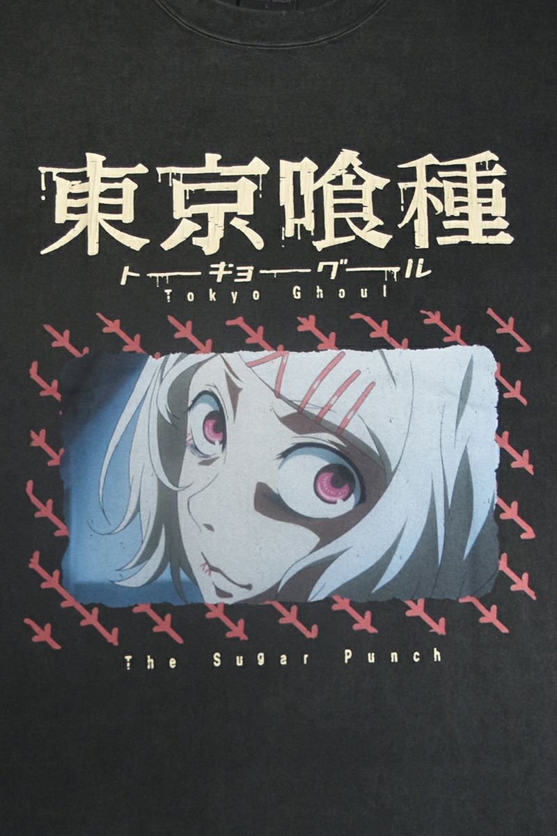 THE SUGAR PUNCH(シュガーパンチ) SS T-Shirt(JUZO) 半袖Tシャツ 東京喰種トーキョーグール 鈴屋什造 じゅうぞう TTGM25SM009