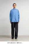 Graphpaper(グラフペーパー) Broad L/S Oversized Regular Collar Shirt ブロード長袖オーバーサイズレギュラーカラーシャツ GM253-50001B