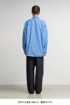 Graphpaper(グラフペーパー) Broad L/S Oversized Regular Collar Shirt ブロード長袖オーバーサイズレギュラーカラーシャツ GM253-50001B
