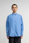 Graphpaper(グラフペーパー) Broad L/S Oversized Regular Collar Shirt ブロード長袖オーバーサイズレギュラーカラーシャツ GM253-50001B