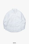 Graphpaper(グラフペーパー) Broad L/S Oversized Regular Collar Shirt ブロード長袖オーバーサイズレギュラーカラーシャツ GM253-50001B