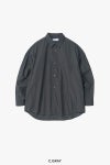 Graphpaper(グラフペーパー) Broad L/S Oversized Regular Collar Shirt ブロード長袖オーバーサイズレギュラーカラーシャツ GM253-50001B