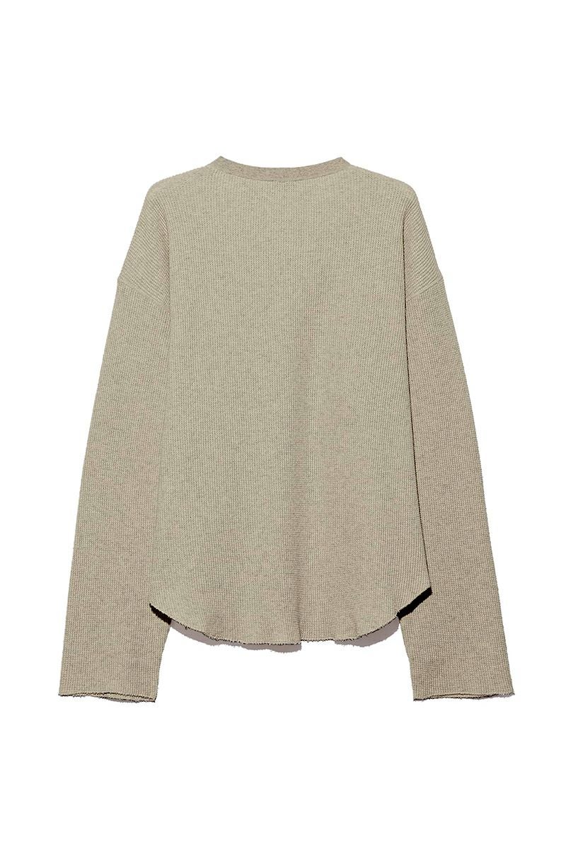 UNUSED(アンユーズド) | UNUSED(アンユーズド)Long-sleeve waffle T