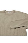 UNUSED(アンユーズド) Long-sleeve waffle T-shirt 長袖ワッフルTシャツ US2523