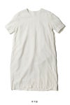 homspun(ホームスパン) リネンバイオ半袖プルオーバーワンピース 1642