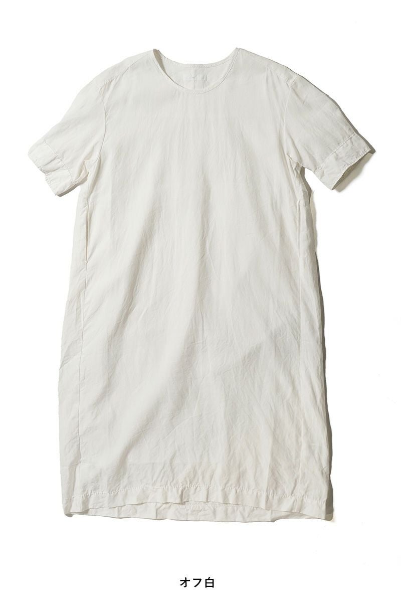 homspun(ホームスパン) リネンバイオ半袖プルオーバーワンピース 1642