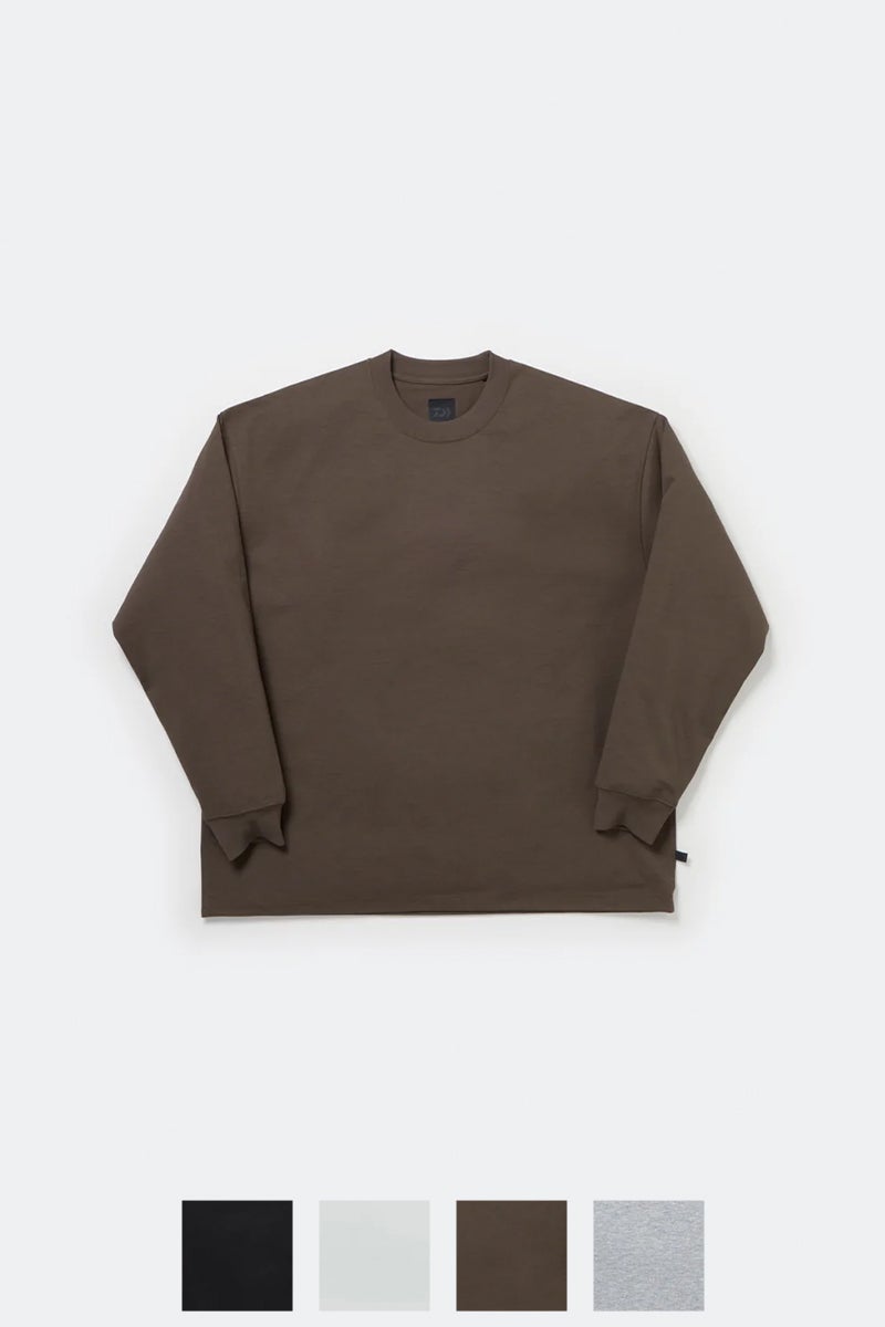 DAIWA PIER 39(ダイワピア39) TECH DRAWSTRING TEE L/S テックドローストリング長袖Tシャツ BE-31025W