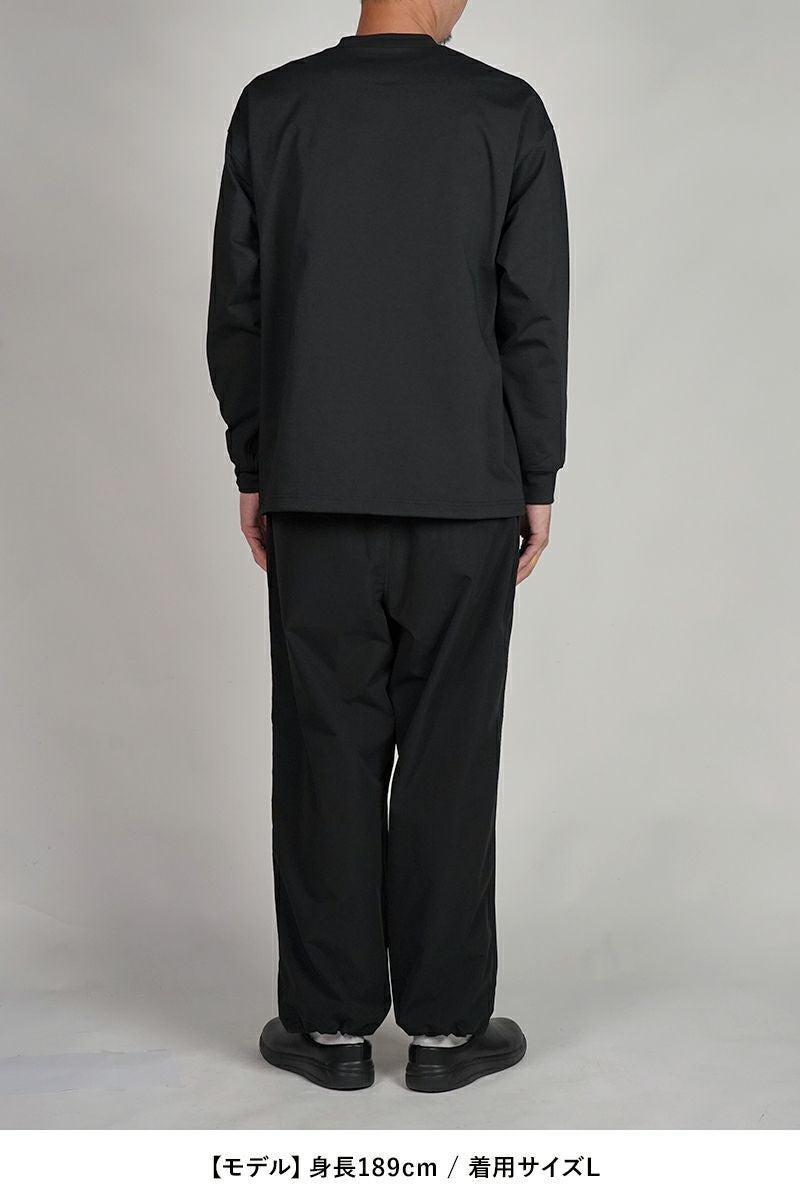 DAIWA PIER 39(ダイワピア39) TECH DRAWSTRING TEE L/S テックドローストリング長袖Tシャツ BE-31025W