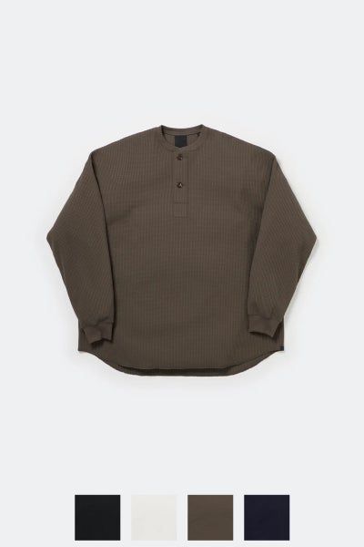 DAIWA PIER 39(ダイワピア39) TECH THERMAL HENLEY L/S テックサーマルヘンリネック長袖Tシャツ BE-33025W