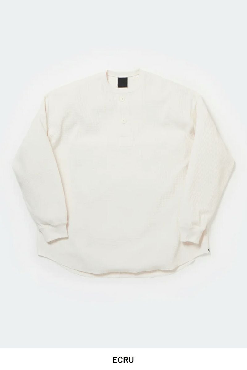 DAIWA PIER 39(ダイワピア39) TECH THERMAL HENLEY L/S テックサーマルヘンリネック長袖Tシャツ BE-33025W