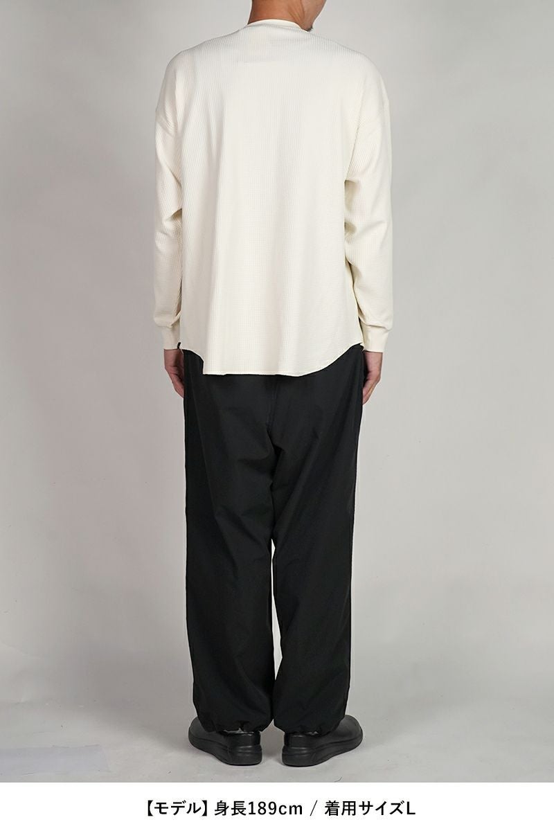 DAIWA PIER 39(ダイワピア39) TECH THERMAL HENLEY L/S テックサーマルヘンリネック長袖Tシャツ BE-33025W