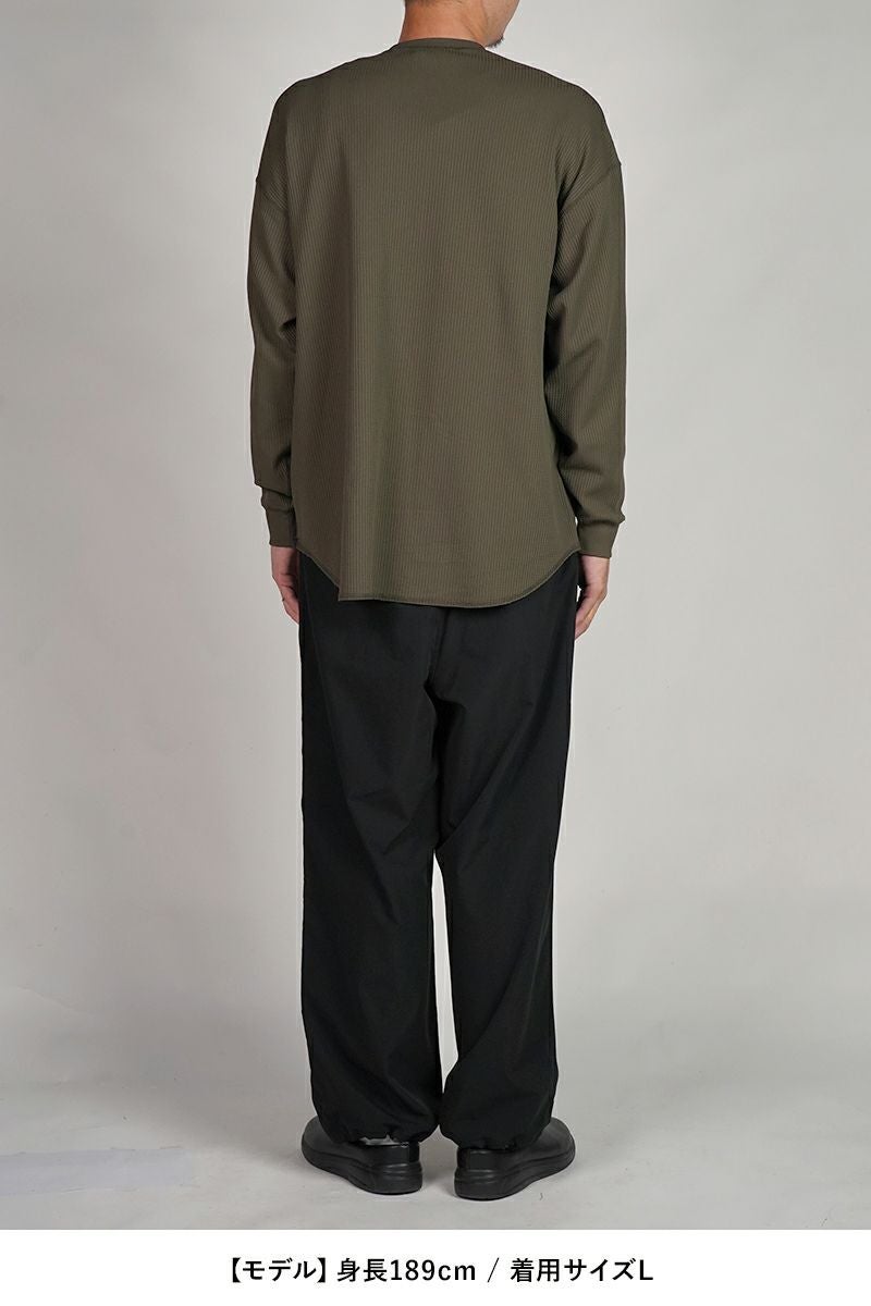 DAIWA PIER 39(ダイワピア39) TECH THERMAL HENLEY L/S テックサーマルヘンリネック長袖Tシャツ BE-33025W