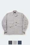 DAIWA PIER 39(ダイワピア39) TECH SPORTS OPEN COLLAR SHIRT L/S NOVA CHECK テック スポーツ オープンカラー ノバチェック 長袖シャツ BE-81025W