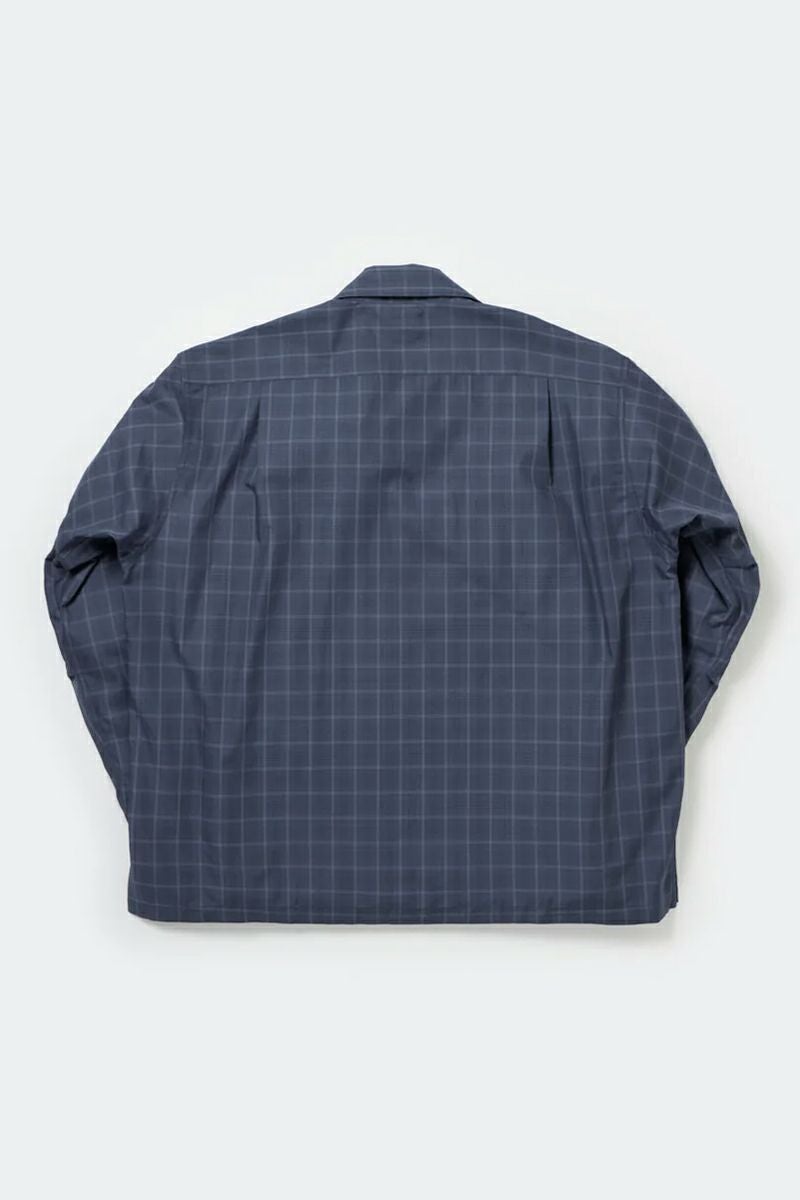 DAIWA PIER 39(ダイワピア39) TECH SPORTS OPEN COLLAR SHIRT L/S NOVA CHECK テック スポーツ オープンカラー ノバチェック 長袖シャツ BE-81025W