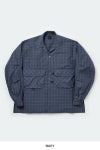 DAIWA PIER 39(ダイワピア39) TECH SPORTS OPEN COLLAR SHIRT L/S NOVA CHECK テック スポーツ オープンカラー ノバチェック 長袖シャツ BE-81025W