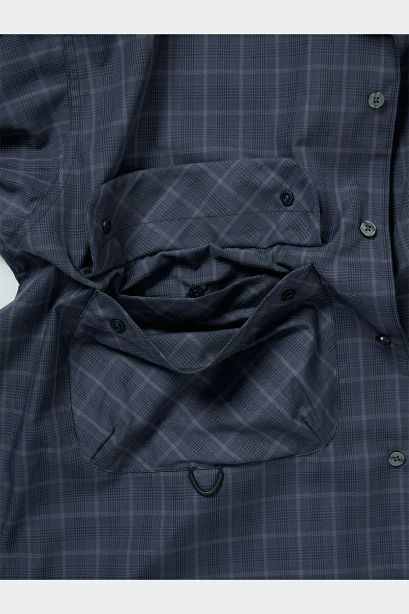 DAIWA PIER 39(ダイワピア39) W's TECH SPORTS OPEN COLLAR SHIRT L/S NOVA CHECK ウィメンズ テック スポーツ オープンカラー ノバチェック 長袖シャツ BE-81025WL