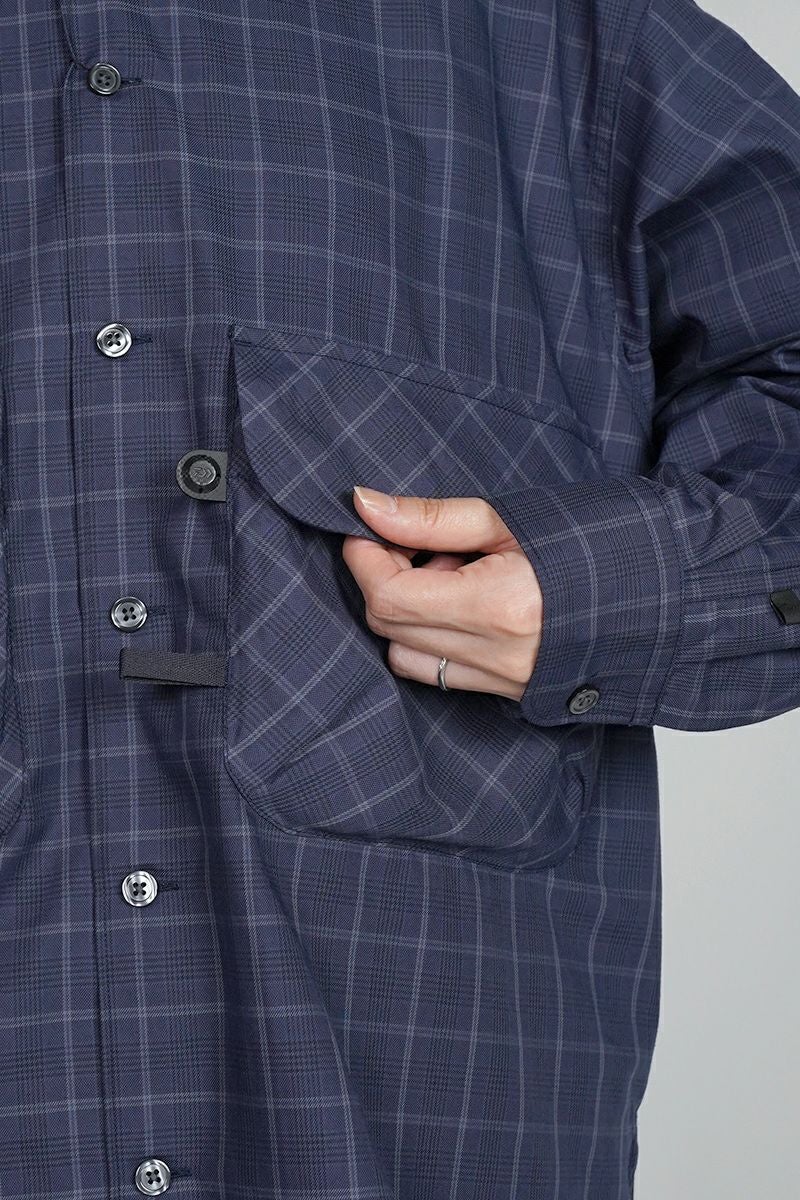 DAIWA PIER 39(ダイワピア39) W's TECH SPORTS OPEN COLLAR SHIRT L/S NOVA CHECK ウィメンズ テック スポーツ オープンカラー ノバチェック 長袖シャツ BE-81025WL