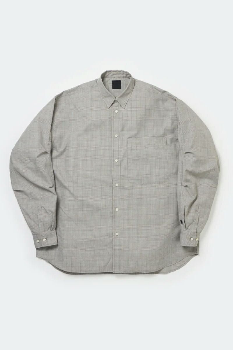 DAIWA PIER 39(ダイワピア39) TECH REGULAR COLLAR SHIRT L/S GLEN CHECK テック レギュラーカラー グレンチェック 長袖シャツ BE-82025W