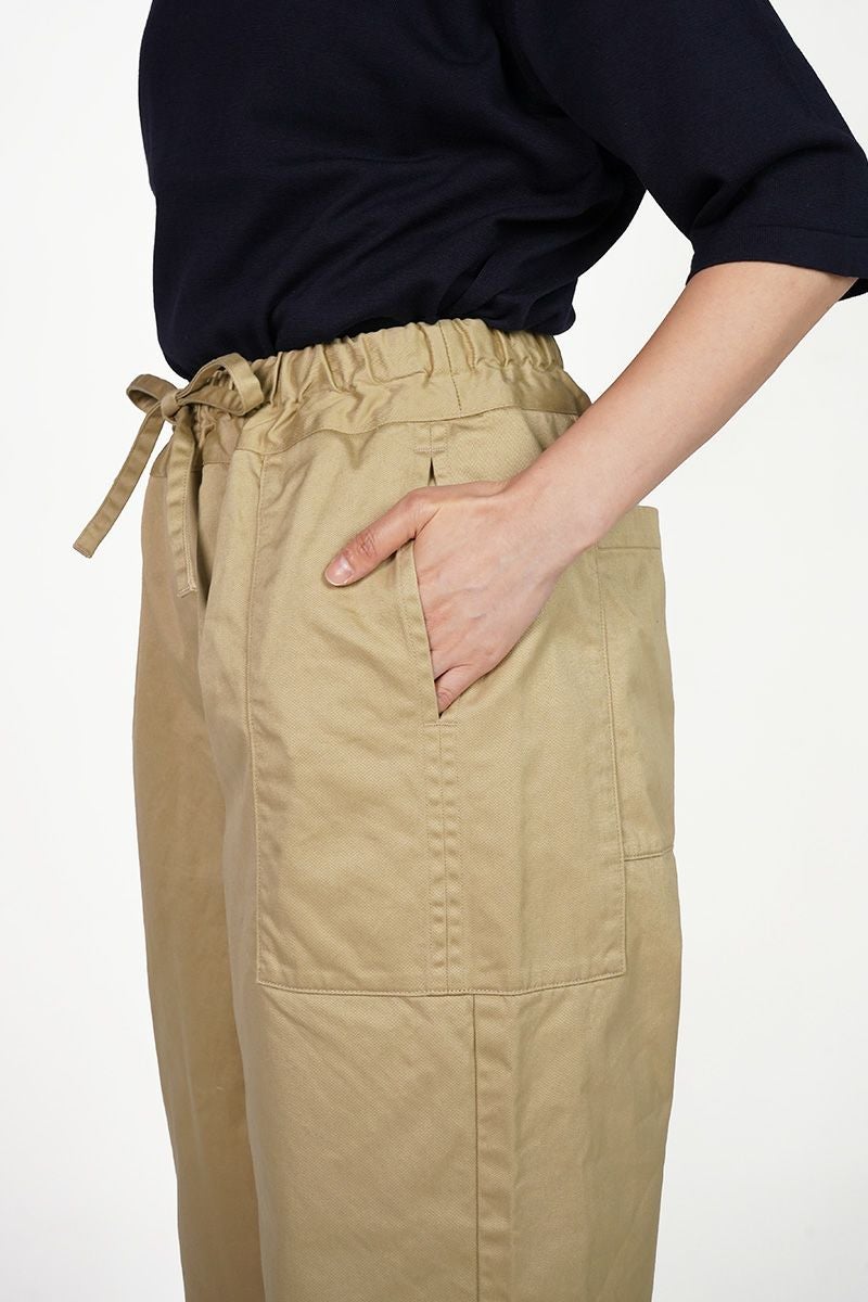 homspun(ホームスパン) 高密度ウェポンギャザーパンツ　3357