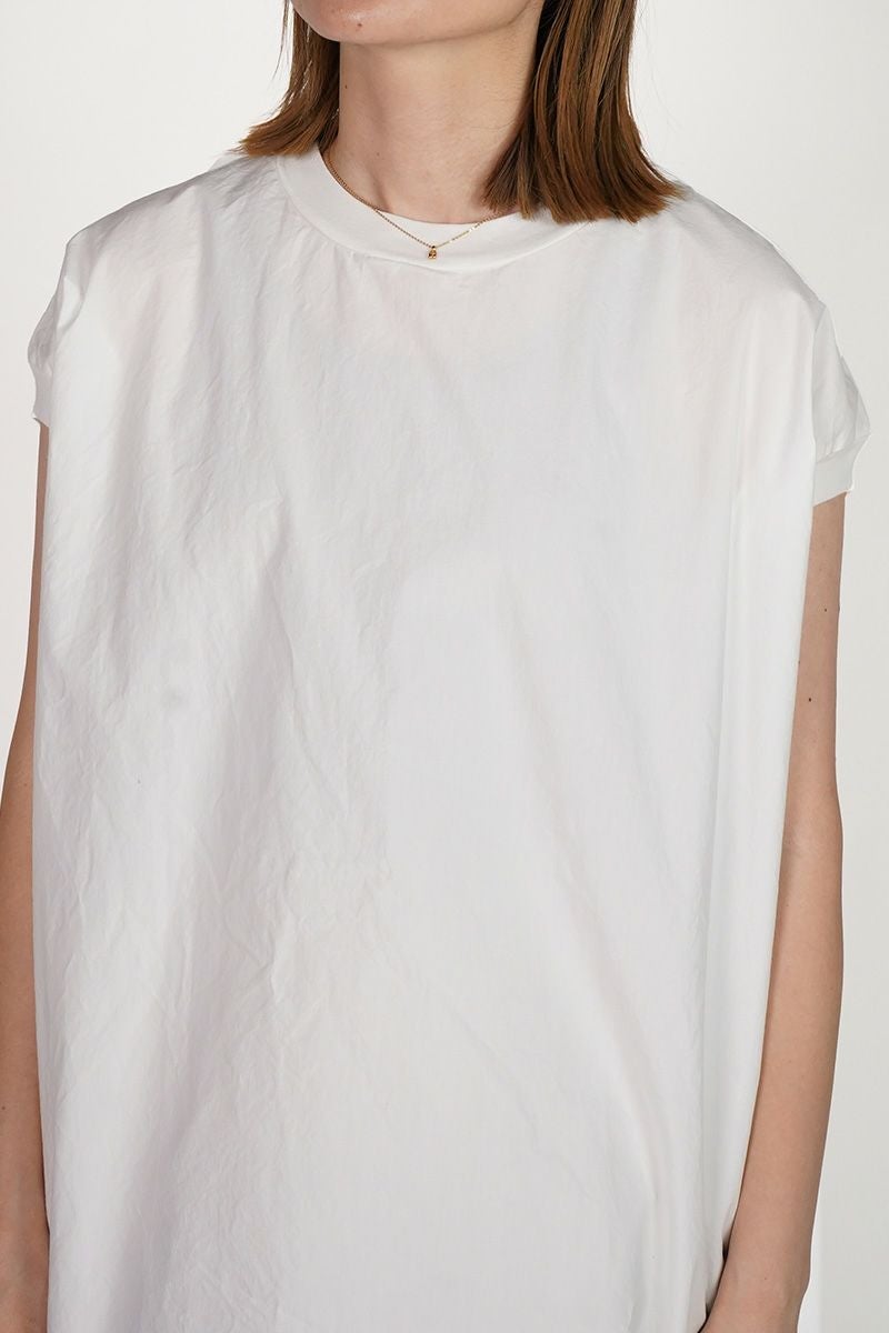 homspun(ホームスパン) コンパクトウェザー　ビッグノースリーブブラウス 5744