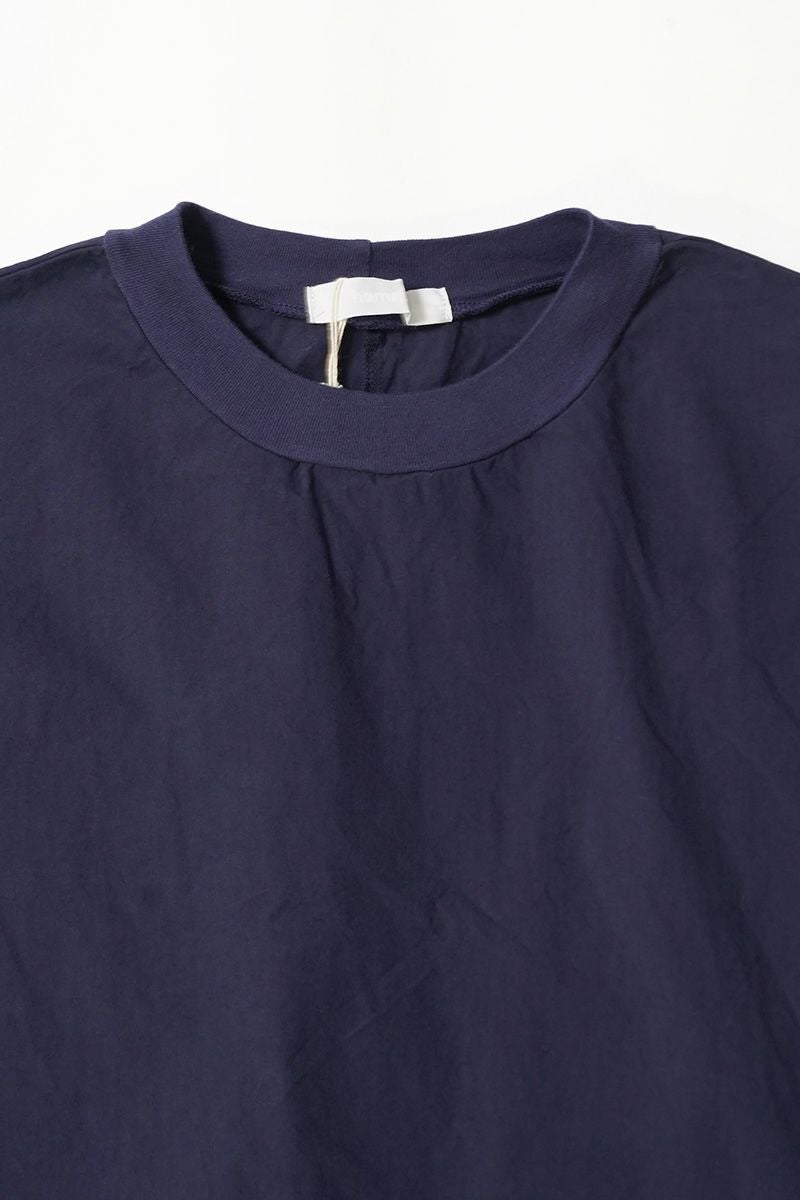 homspun(ホームスパン) コンパクトウェザー　ビッグノースリーブブラウス 5744