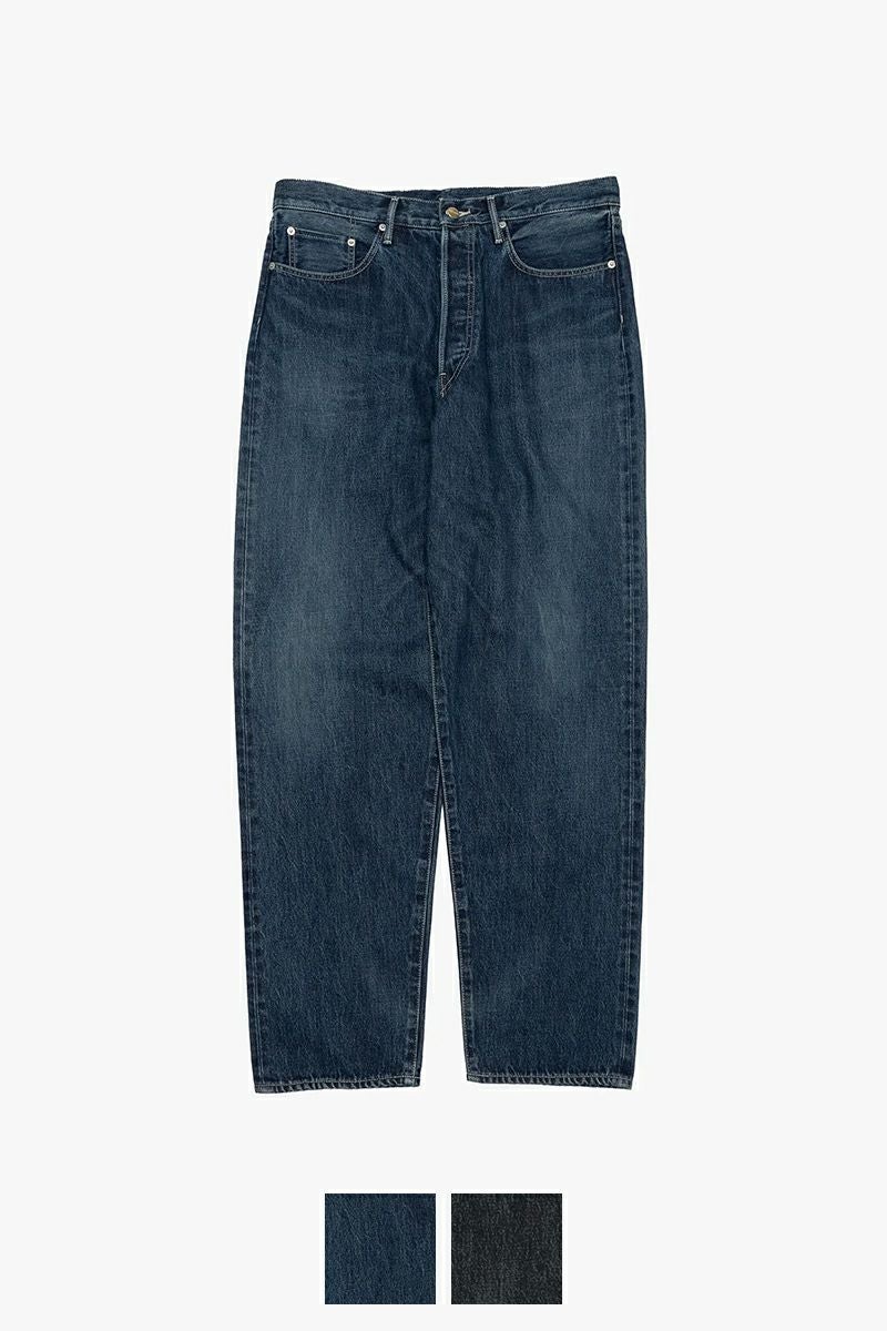 Graphpaper(グラフペーパー) Selvage Denim Five Pocket Tapered Pants -DARK FADE- セルヴィッチデニムファイブポケットテーパードパンツ ダークフェード GU253-40058DB